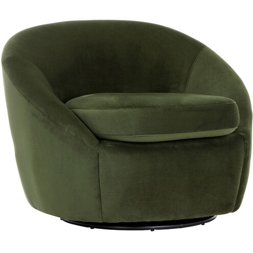 Bliss Bergen Olive Swivel Lounge Chair, Swivel
